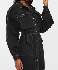 Free People Bo Denim Dress - Size Large New**